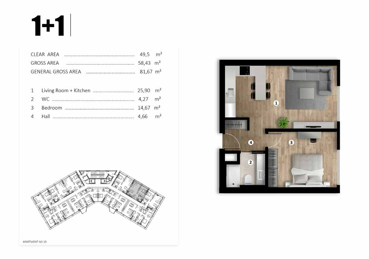 1+1 2 100 - 4Front Realty Dubai