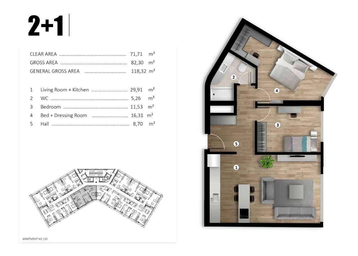 2+1 5 100 - 4Front Realty Dubai
