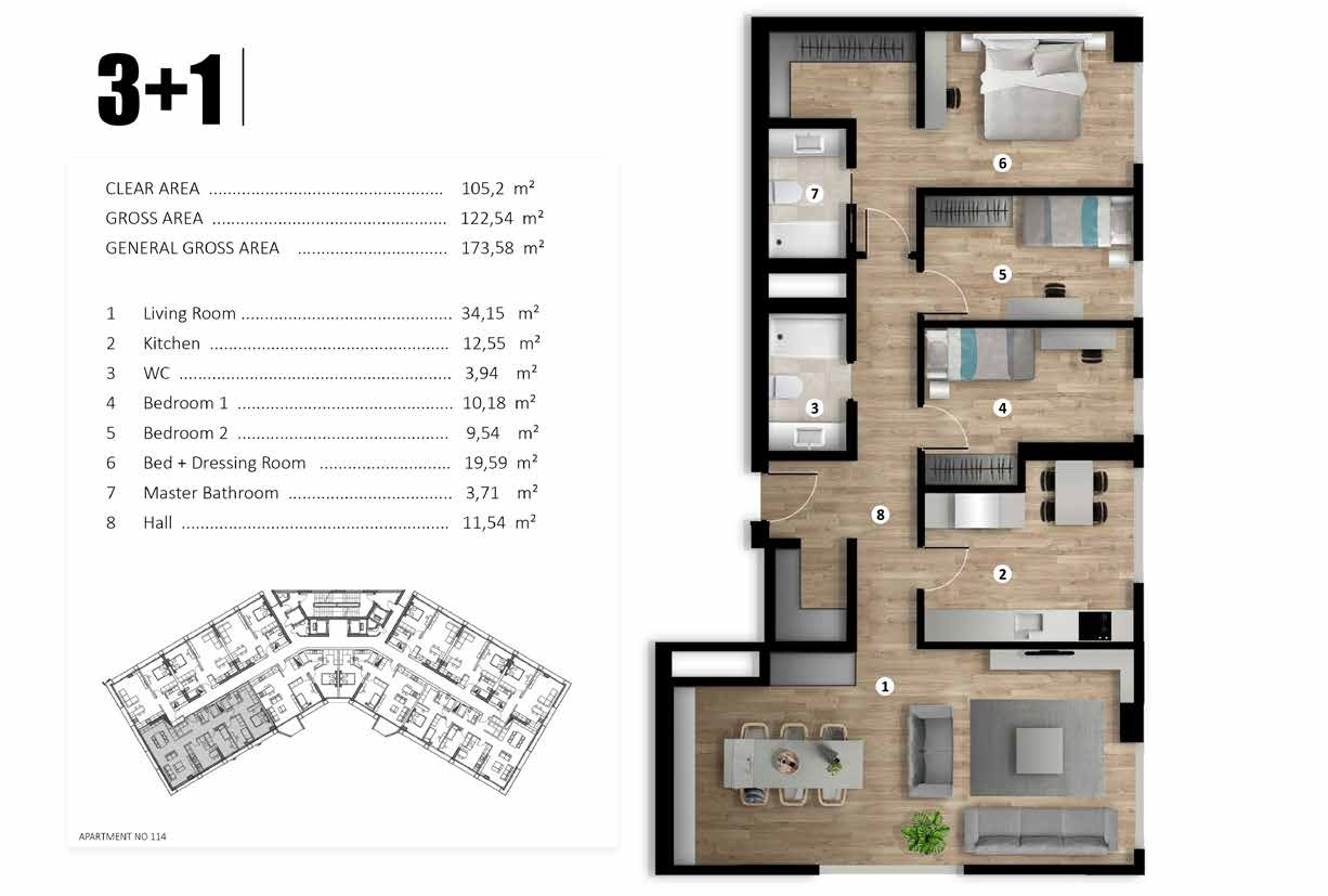 3+1 100 - 4Front Realty Dubai