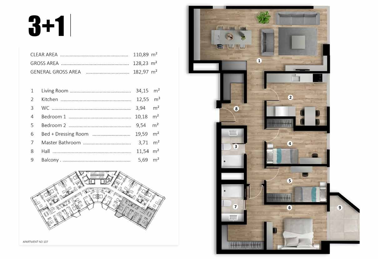 3+1 2 100 - 4Front Realty Dubai